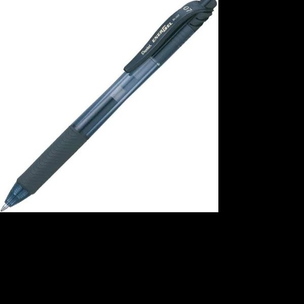 BOLIGRAFO GEL ENERGEL BL437A PENTEL 0.7MM RT NGO. 12576